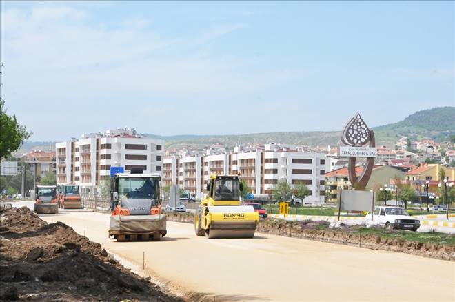 Çan'da Çan-Çanakkale Çevre Yolu Çalışmaları Devam Ediyor