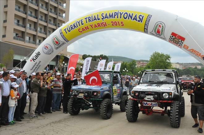 Çan'da Off-Road'un İlk Günü Heyecanla Başladı