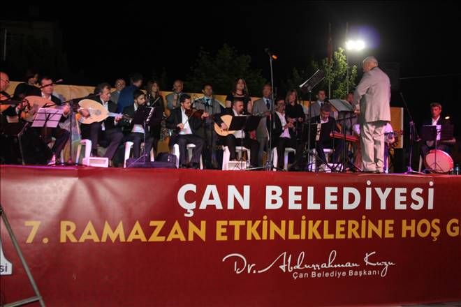 Çan Seramik Musiki Derneği Konseri Mest Etti