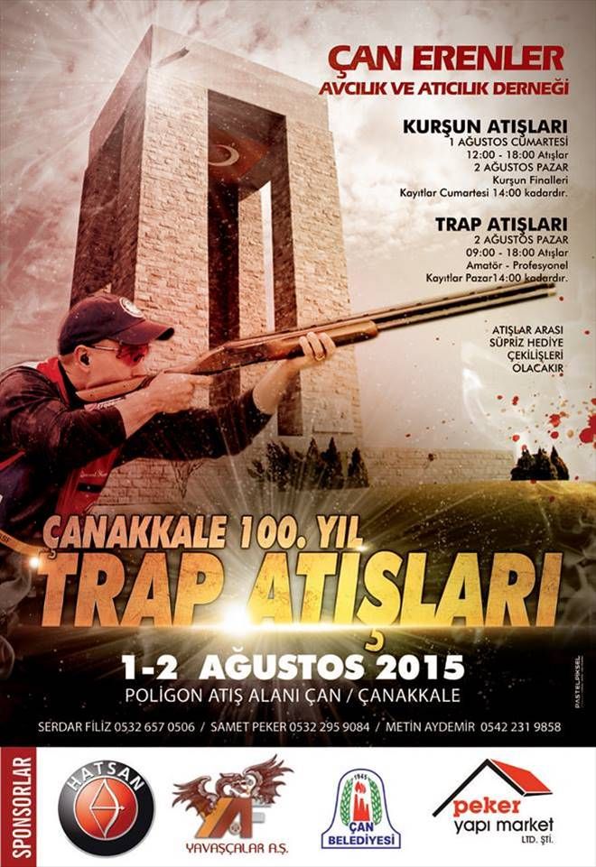 Çanakkale 100. Yıl Trap Atışları Başlıyor