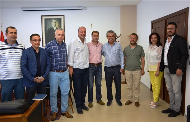ÇANAKKALE MİLLETVEKİLİ KÜRŞAT TUNA ÇTSO´YU ZİYARET ETTİ