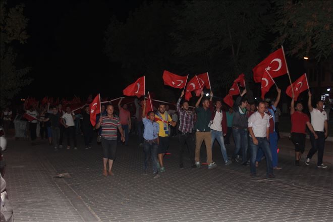 TERÖRE TEPKİ YÜRÜYÜŞÜ