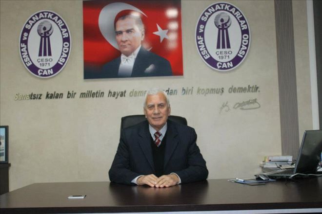 ÇAN ESNAF VE SANATKÂRLAR ODASI 45 YAŞINDA