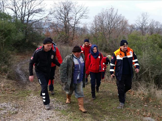 3 GÜNDÜR KAYIP OLAN VATANDAŞ AFAD EKİPLERİNCE BULUNDU