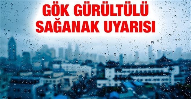METEOROLOJİ UYARIYOR...
