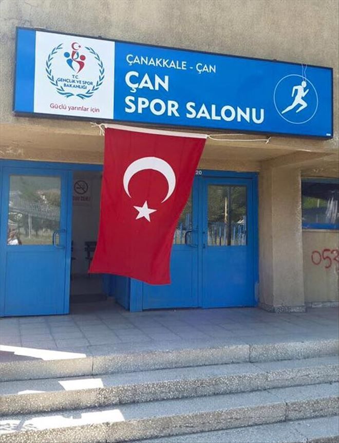 ÇAN SPOR SALONU YENİLENİYOR