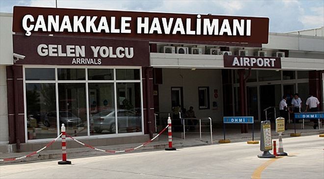 Aralık Ayında Çanakkale Havalimanı´nda 10.413 Yolcuya Hizmet Verildi