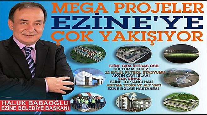 Ezine´ye Yapılan Yatırımlar Hayat Buluyor