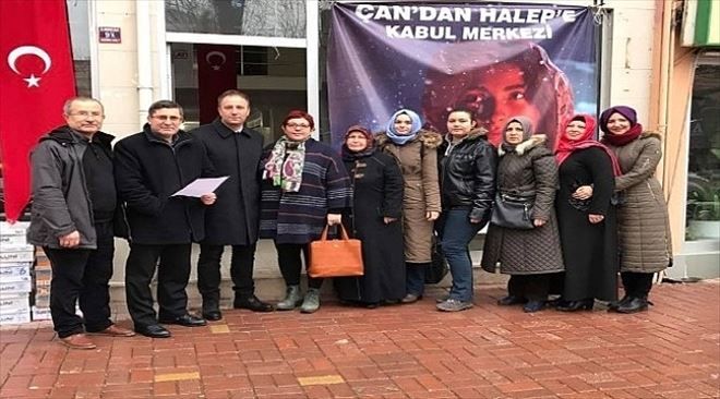 Çan´dan Halep´e Destek