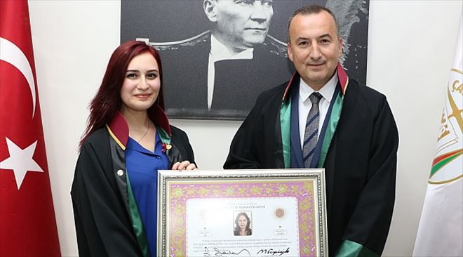 Çanakkale Barosu´nda Ruhsat Töreni Heyecanı