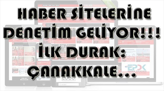 Çanakkale´de ki Haber Sitelerine İlk Denetim Maliye Bakanlığı´ndan