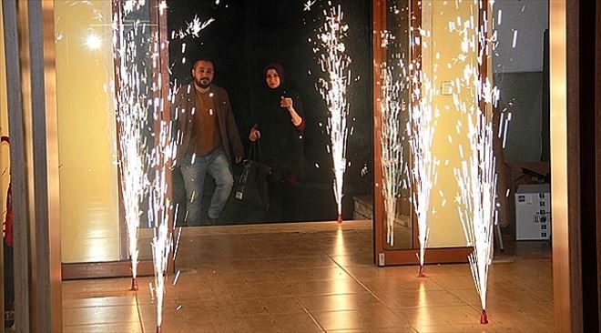 Bigalı emlakçıları buluşturan sürpriz doğum günü...