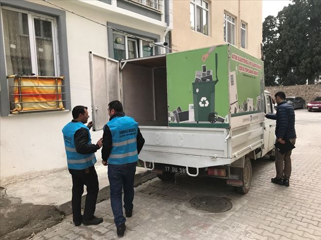 Atık Elektrikli Ve Elektronik Eşyalar Toplanmaya Devam Ediyor…