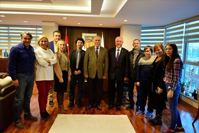 Başkan Gökhan Konuklarını Ağırladı...