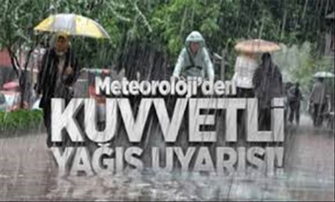 Çanakkale´nin Batı İlçelerinde Kuvvetli Yağışlara Dikkat!