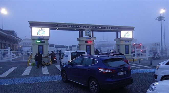 Yoğun Sis Deniz Ulaşımını Etkiledi
