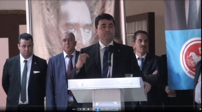 Demokrat Parti Genel Başkanı Gültekin Uysal Çanakkale´de