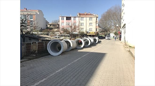 Biga´da Altyapı Çalışmaları...