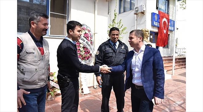 Başkan Kuzu´dan Polislere Ziyaret