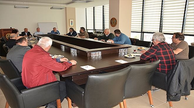 ÇTSO Yönetim Kurulu 10-11 No´lu Meslek Grubu Üyeleri İle Toplandı