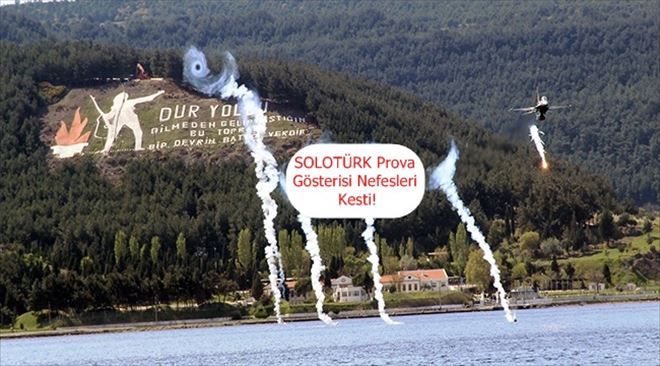 SOLOTÜRK Prova Gösterisi Nefesleri Kesti!