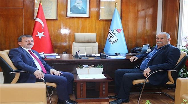 Başkan Mutan, İl Milli Eğitim Müdürünü Makamında Ziyaret Etti.