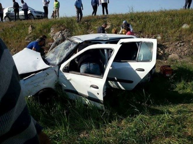 Çan Çanakkale Yolunda Trafik Kazası Dört Yaralı