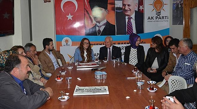 Ak Parti´de Teşekkür Ziyaretleri Devam Ediyor