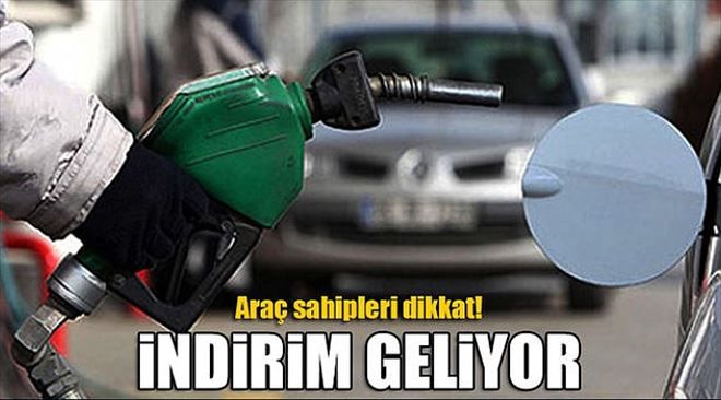 Benzine İndirim Geliyor...