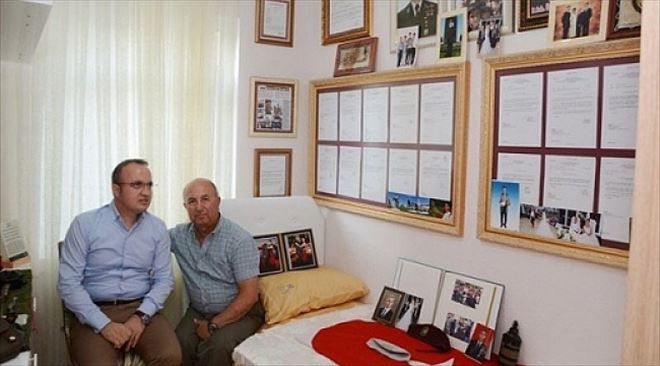 Bülent Turan´dan Şehit Ailesine Ziyaret