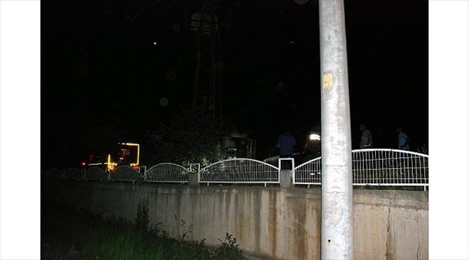 Bayramiç´te Elektrik Trafosu Patladı