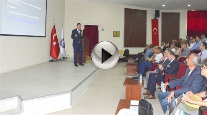 ´Yenilenebilir Enerji Teknolojileri ve Elektrik Sistemine Entegrasyonları´ Semineri ÇOMÜ´de Yapıldı