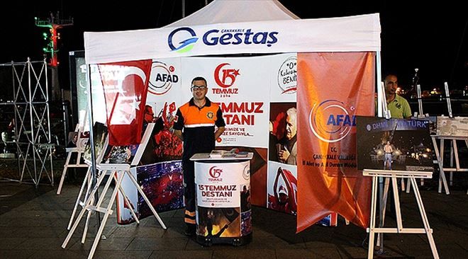 AFAD "O Kahraman Benim" Standı İle Demokrasi Nöbetinde