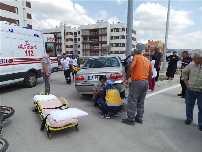 KOCABAŞ KÖPRÜSÜNDE KAZA