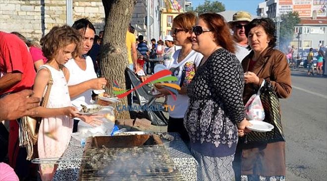 Sardalya Festivali´nde 3 Ton Sardalya Dağıtıldı