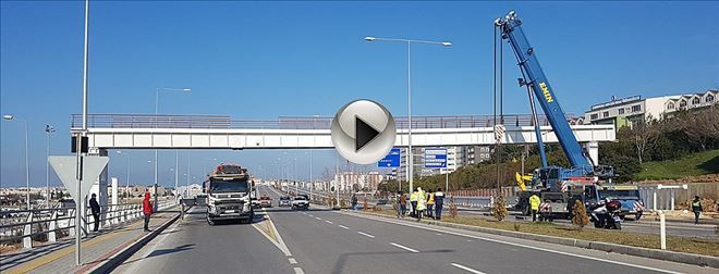 ÇOMÜ´de Üst Geçit Çalışmaları Tamamlandı