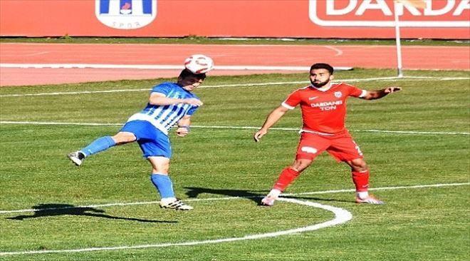TFF 3. Lig: Çanakkale Dardanel SK: 2 - Halide Edip Adıvarspor: 2