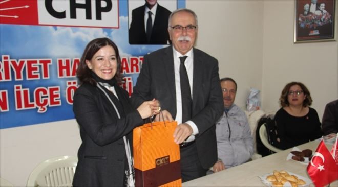 Başkan Gökhan´dan CHP Çan İlçe Başkanlığına tebrik ziyareti