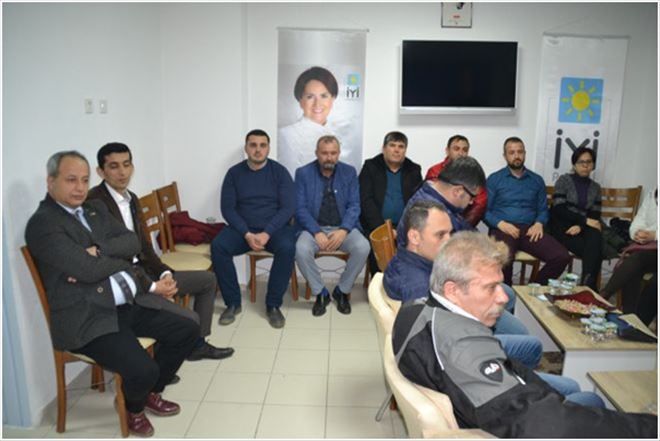 İYİ PARTİ ÇAN TEŞKİLATI´NDA GÖREV DAĞILIMI YAPILDI