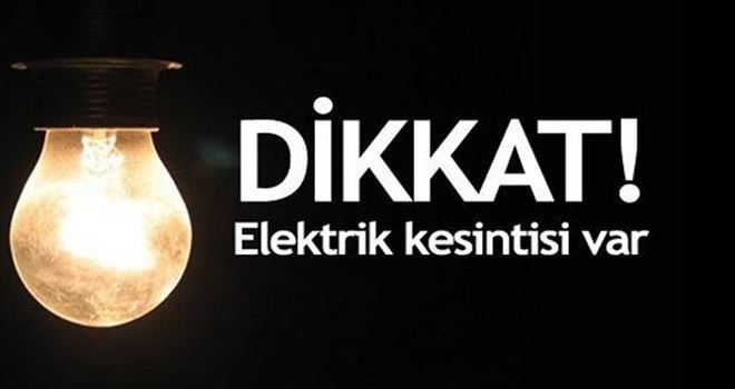 Çanakkale´de Elektrik Kesintisi