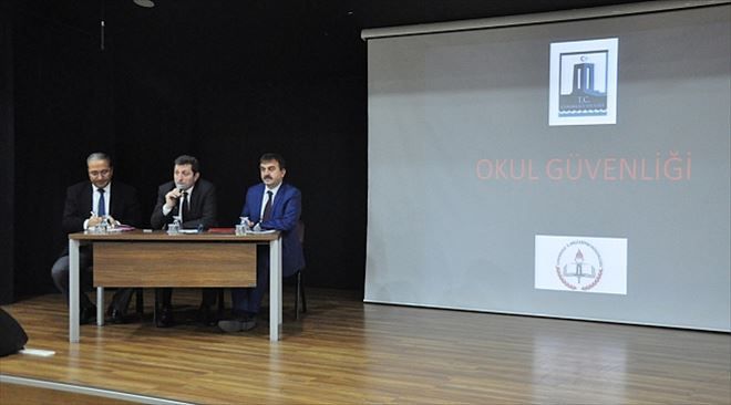 OKUL GÜVENLİĞİ TOPLANTISI YAPILDI