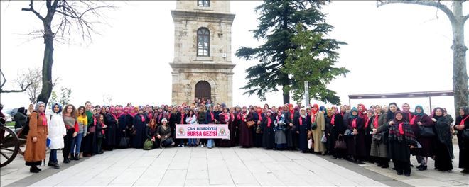 BAŞKAN KUZU´DAN BİNLERCE ÇANLI KADINA ÜCRETSİZ BURSA GEZİSİ