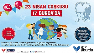 23 Nisan Coşkusu Esas 17 Burda' da