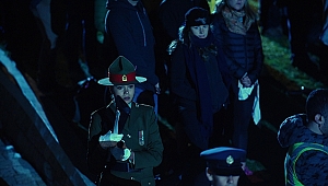 Anzak Koyu'nda 'Şafak Ayini' Yapıldı