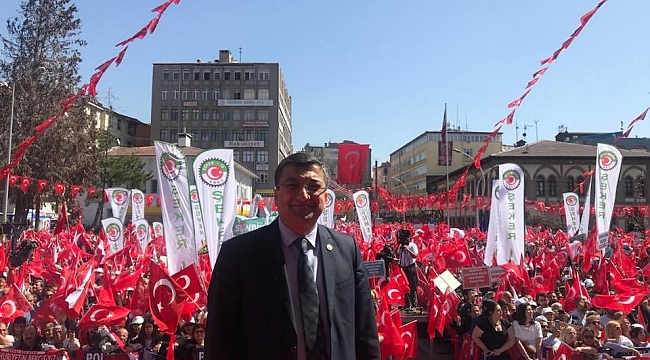 BÜLENT ÖZ; ÇORUM'DA ŞEKER MİTİNGİNE KATILDI VE SATTIRMAYACAĞIZ DEDİ