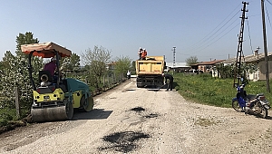 Çan'da Köy Yolları Tamiratına Başlandı