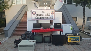 Çanakkale'de 4 Kişi Hırsızlıktan Tutuklandı