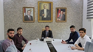 ÇOMÜ Öğrenci Konseyinden Vali Orhan Tavlı'ya Ziyaret