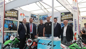 Güvenli Motosiklet Eğitimi "1. Proje Pazarı"nda