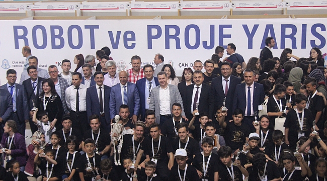 TROYA 2018 ÇAN ROBOT VE PROJE YARIŞMASI ÖDÜLLERİ, SAHİPLERİNİ BULDU